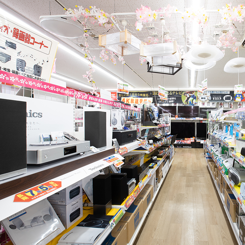 セブンプラザ姶良店内風景