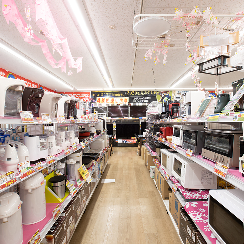 セブンプラザ姶良店内風景